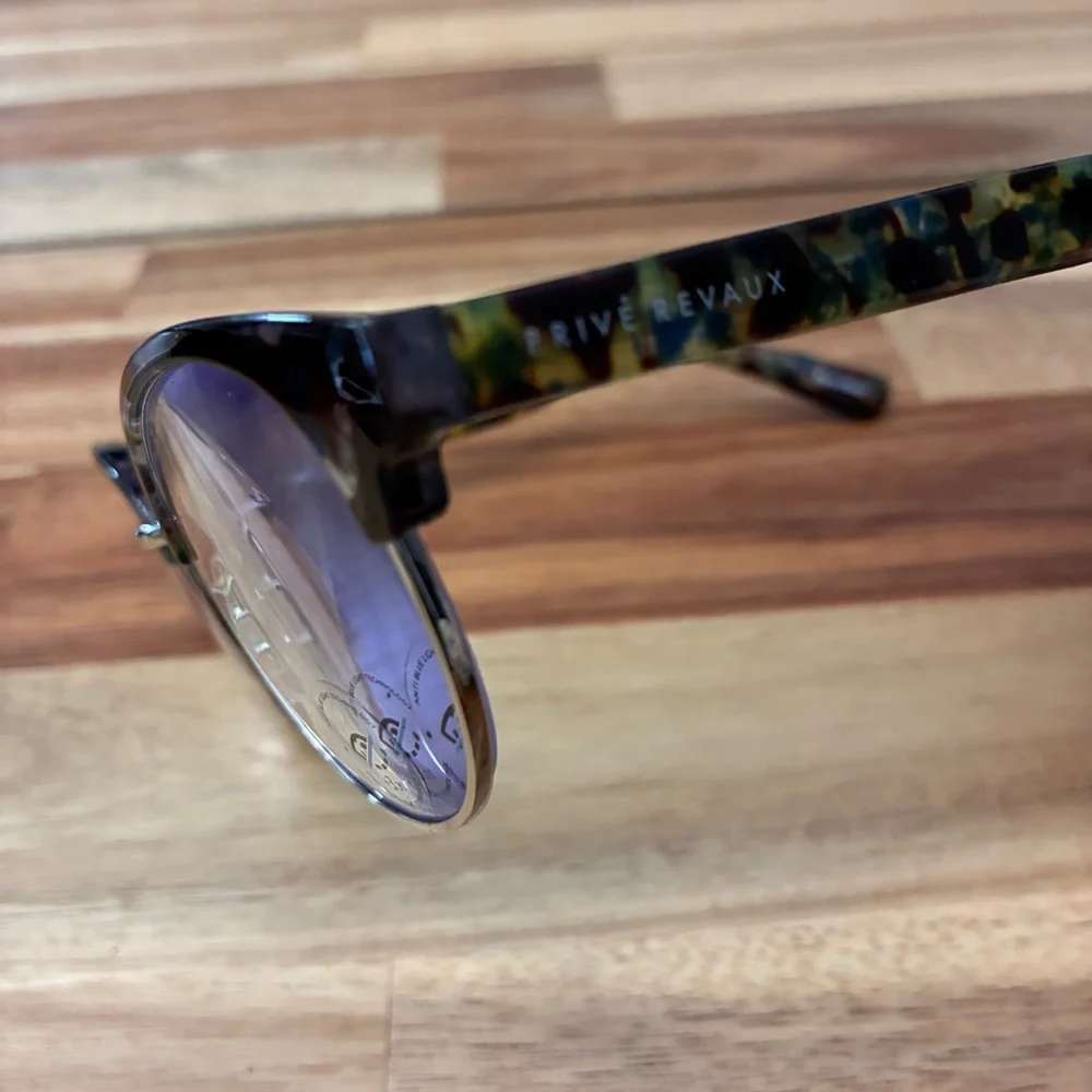 Prive Revaux The Angelou Blue Light Protection Reading Glasses Tortoise +3.0 New